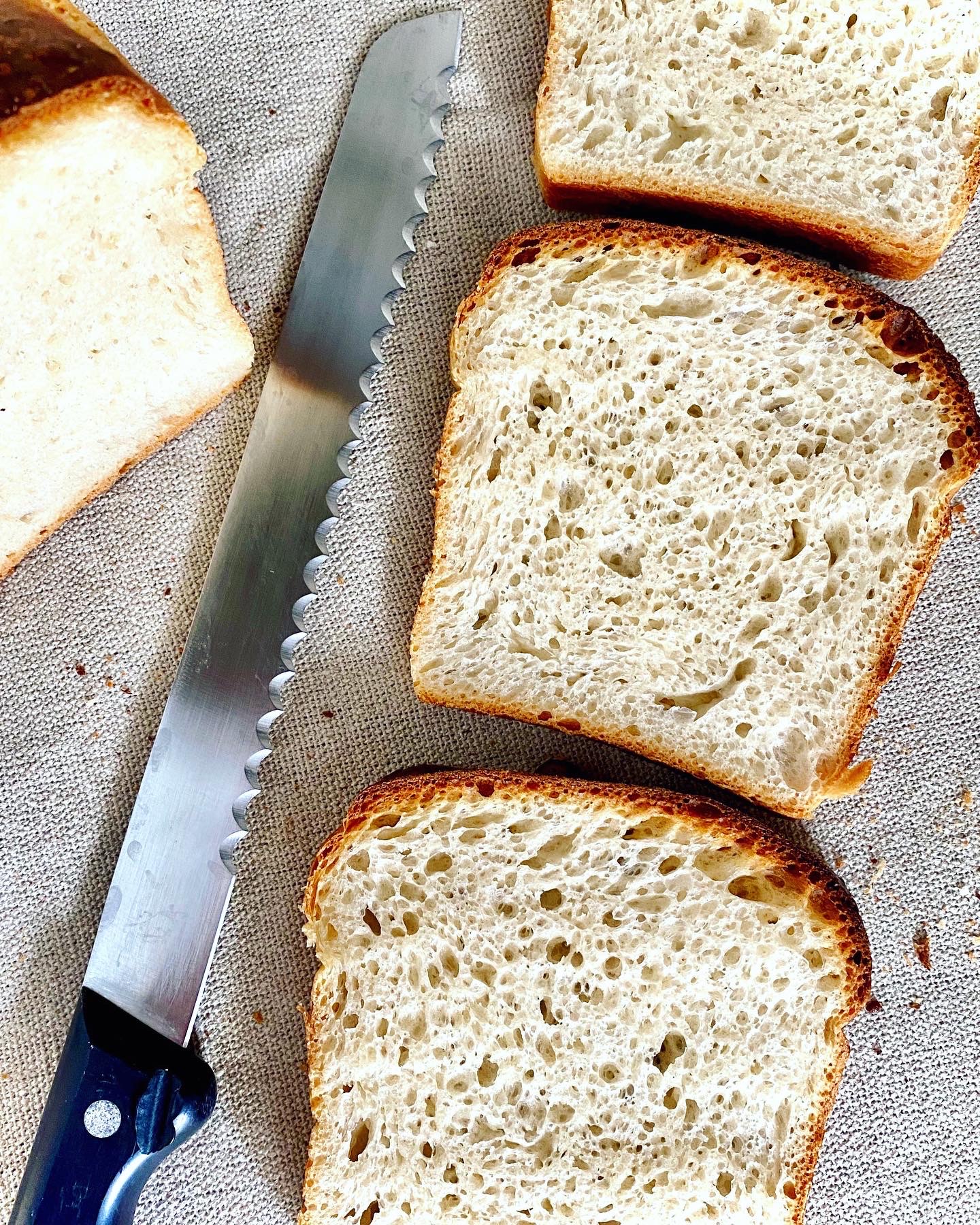 Pain de Mie: Sourdough Sandwich Bread.